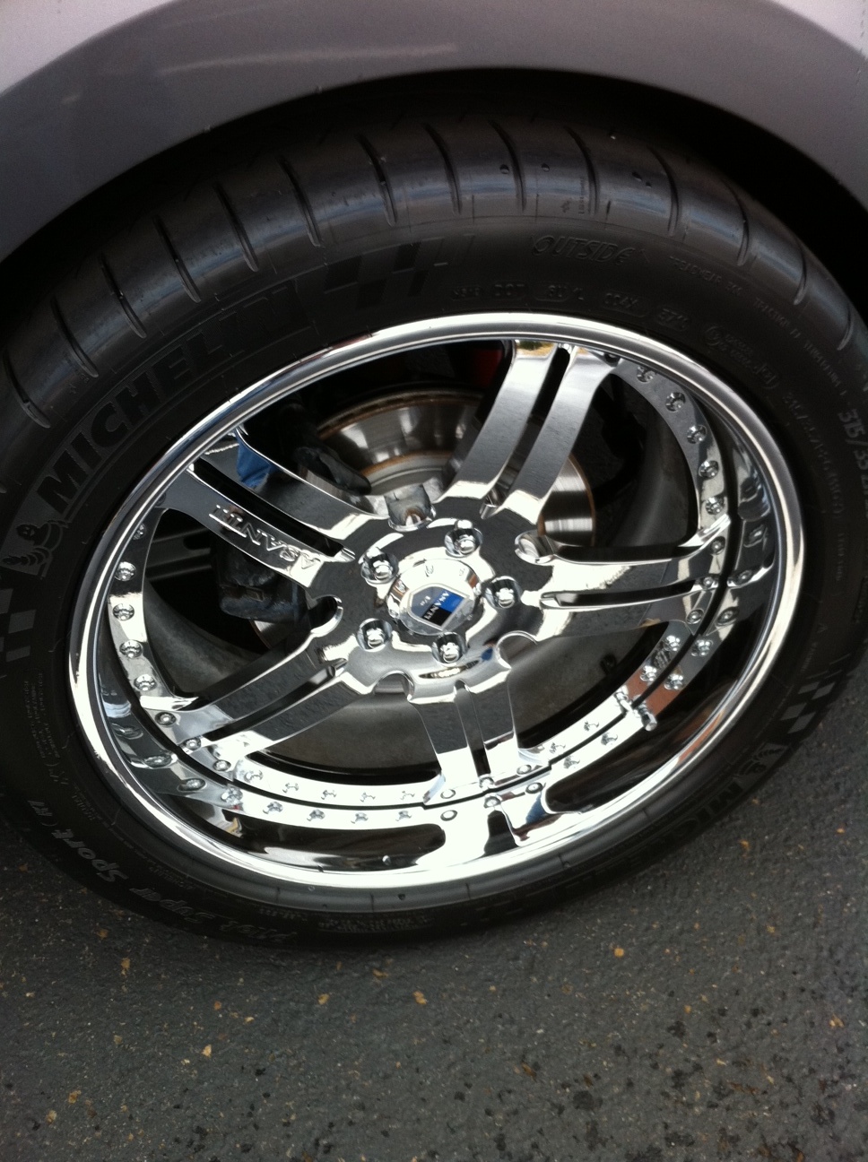 2 X Michelin Pilot Super Sport Tires 315/35R20